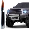 VMS RACING Chrome with Orange Tip Bullet Antenna for Toyota
