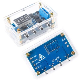 JESSINIE ZK-J06 Dual MOS Tube Timing Delay Switch Circuit 12V-24V for Automation Control, Replaces Relay Modules