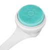 Electric Body Brush Set Rechargeable Long Handle Scrubber Shower Brush