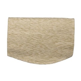 Classic Home Store Soft Chenille Single Standard Chair Back Plain Sofa Furniture Cover (Natural)