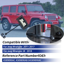 AAAWZDWD for Jeep Wrangler Strap Retaining Tailgate Check 2011-2017 for Wrangler JK 2018 Car Rear Trunk Door Gate Replace#4589890AB 04589890AC