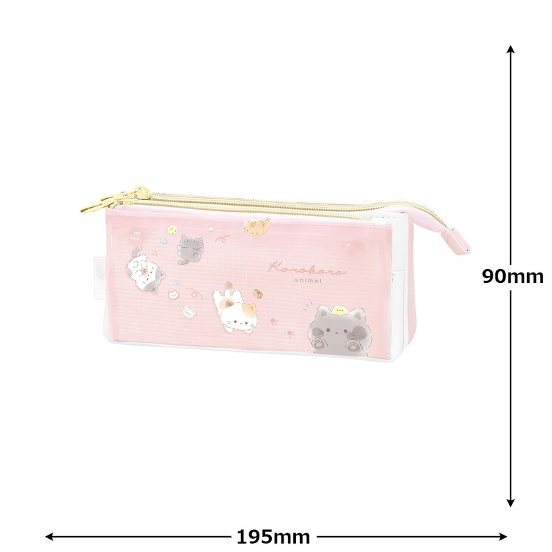 Q-LiA 94799 Coolier Pen Pouch, Rolling Animal Pen Pouch, Cat
