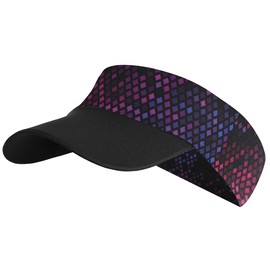 USHAKECAMP Breathable Running Visor Hat with Soft Brim Sun Visor Hat for Running - Lightweight Design for Women