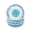 Le Cadeaux Luxury Melamine Cereal Serving Bowls, Set of 4,Sicily