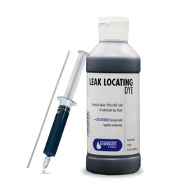 Pool Dye Leak Detection Kit for Leakmaster Anderson Manufacturing w/ 8oz Bottle Refill & Pre Filled Tester - DIY Swimming Pool Leak Detector & Water Tracing Dye Test for Spa & Tub - Blue, Bundle of 2