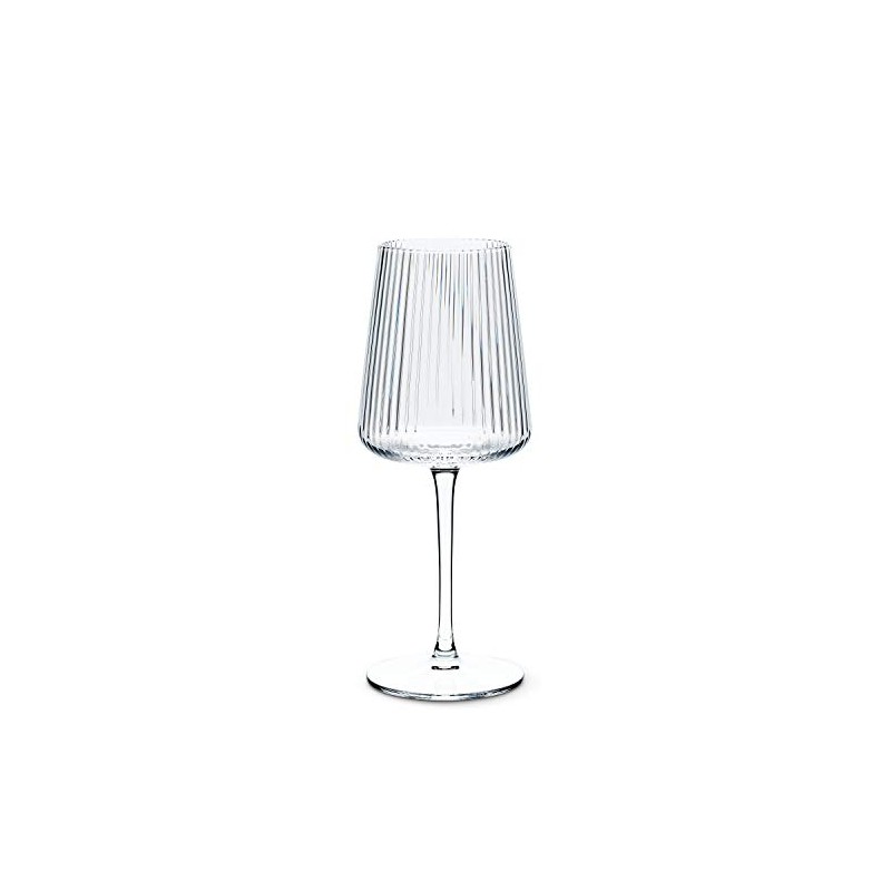 Abbott Collection Tight Optic Wine Glass - 8.5" H (12oz)