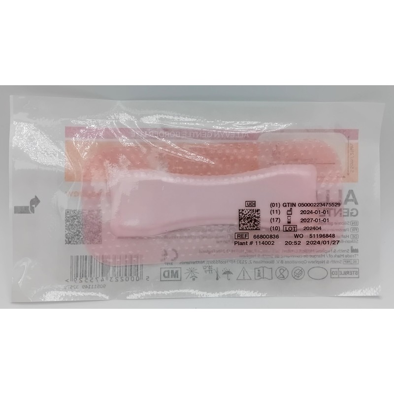 Allevyn Gentle Border Lite 5.5cm x 12cm - Box of