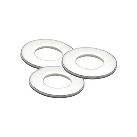 IMScrews 1/2 Inch SAE Flat Washers - 304 Stainless Steel, Pack of 25 - Hardware for Secure Fastening