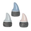 CHILDWEET 3pcs Stainless Steel Wire Cleaning Brushes with Shark Handle