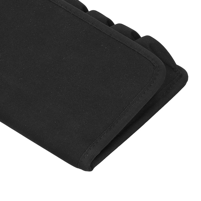 10 Holes Harmonicas Storage Bag Portable Black Eva Shockproof Cloth