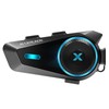 MAXRUNON D10 Bluetooth Headset for Motorcycle, Smart Voice Control, 4-Rider