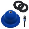 GLEXQLAO Wheel Hub Grinder Cleaning Tool, 150mm/6inch Diameter Wheel Hub
