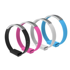 Universal Quick-Acting High Quality Durable 4 x Type-C Bracelet Wrist USB Charging Cable