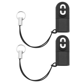 ECSiNG 2PCS Magnetic Charging Adapter Type C Connector Compatible with Aftershokz Aeropex AS800 Compatible with Shokz Openrun Pro/Openrun OpenRun Mini Opencomm Earphone