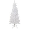 Northlight Georgian Pine Artificial Pencil Christmas Tree Unlit, 4.5', White