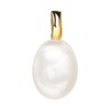 JEVELION Pearl Pendant Gold 333-8 Carat Freshwater Pearl Women's Jewellery,