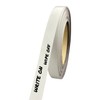 Gloss White Magnetic Tape Roll Easy Wipe Racking Strip 20mm