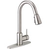 Plumb Pak URB78CBN Single Handle Pull Down Kitchen Faucet with