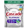 Fresh Cascade Platinum Dishwasher Pods - 26 ct
