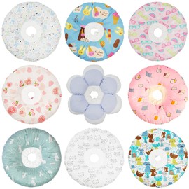 KUVEELA PET Cat Small Dog Donut Collar Elizabeth Cushion, Soft, Lightweight, Pet Supplies, Post Surgery Care, Prevents Licking Wounds, Prevents Chewing, Ear Scratches, Nail Clippers, Castration,