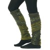PUREWONDER Women's Leg Warmers Leg Warmers Model No. 26, Green