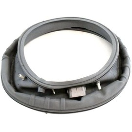 PartsForLess WF42H5400AF/A2 Door Bellow Gasket Boot Seal Compatible with Various WashersWF42H5600AP/A2 WF42H5400AW/A2 WF42H5600AW/A2