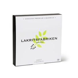 Lakritsfabriken Swedish Premium Licorice Sweet Liquorice 5.29-ounce (150 gram) Candy