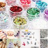 Nail glitter, nail art, glitter powder, nail parts, nail stones / 네일 글리터 네일아트 반짝이가루 네일파츠 네일스톤