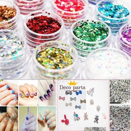 Nail glitter, nail art, glitter powder, nail parts, nail stones / 네일 글리터 네일아트 반짝이가루 네일파츠 네일스톤
