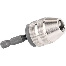 AGT Mini Drill Chuck, Keyless Drill Chuck for Cordless Screwdriver, Span 0.5-6.5 mm (Drill Chuck for Cordless Screwdriver, Mini Cordless Screwdriver with, Impact Wrench)