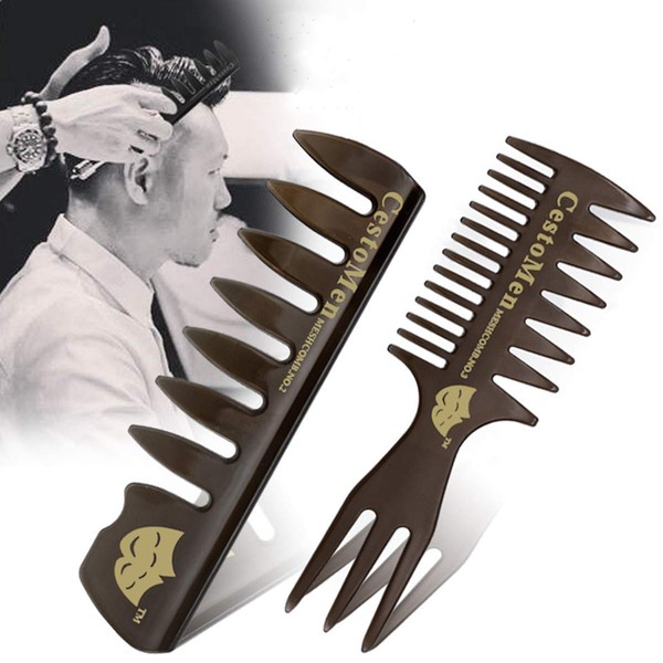 CHAFIN Vintage Style Wide Cob 2-Piece Comb