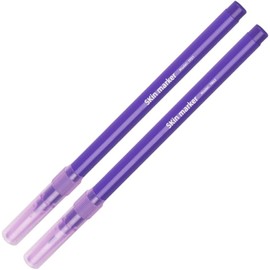 Marcadores De Punta Quirúrgica, Marcador De Piel, Bolígrafo para Tatuajes (0,5 Mm, 1 Mm), Regla De Papel, Bolígrafo De Posicionamiento para Arte Corporal con Reglas