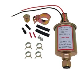 Universal 12V Electric Fuel Pump E8012S 5-9 PSI Gasoline and Diesel Fuel Transfer Pump for Carburetor Engine FD0002, P60430, EP12S, 6414671