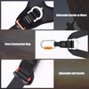 SOB Climbing Harness Shoulder Harness, Adjustable Shoulder Harness with Carabiner,