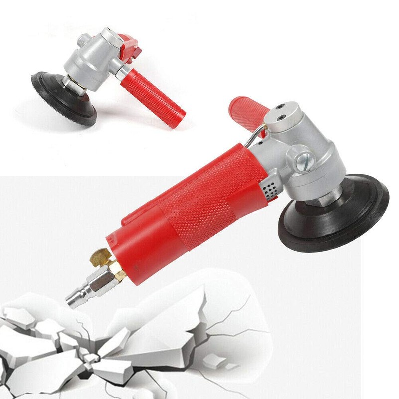 4 Inch Air Wet Stone Polisher, Variable Speed Wet Polisher