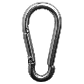 Tectran 4-Hole TEC-Clamp for Tractor-Trailer Connection Lines | Stainless Steel Clip | Black