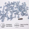 SKIR'CO (Pack of 80) Galvanised Steel 6.0 x 16mm Silver