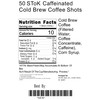 50 SToK Caffeinated Cold Brew Coffee Shots