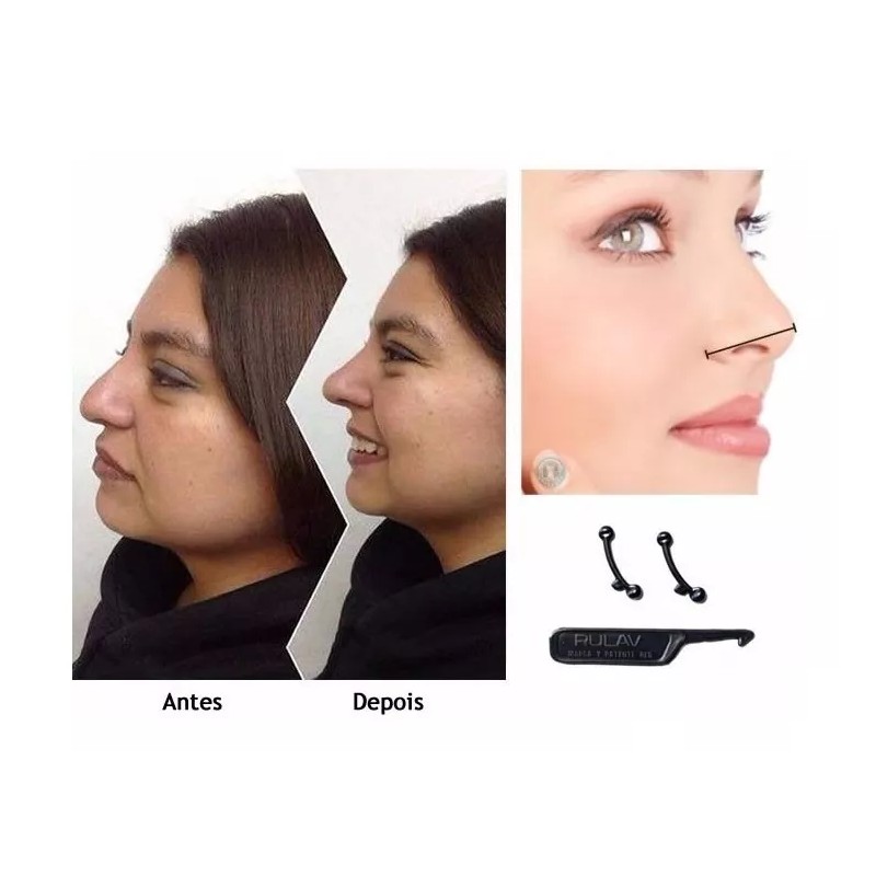 3D Rhinoplasty 7 Pzs Estilizador Corrector Nasal Tamaños Perfila Levanta