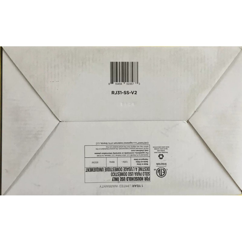 Chefman 2-Slice Pop-Up Toaster w/7Shade Settings Extra Wide Slots for