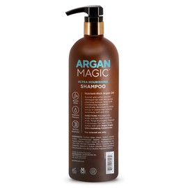 Argan Magic Ultra Nourishing Shampoo 32oz Repair Restore Softness Shine