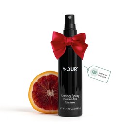 Y'OUR Silk Setting Spray | 12HR Makeup Lock - Smudge Proof, Transfer & Water Resistant | 2-in-1 Calming Mist with Vitamin E to Hydrate, Refresh & Protect | Ultra Fine Mist | Alcohol-Free, Paraben-Free