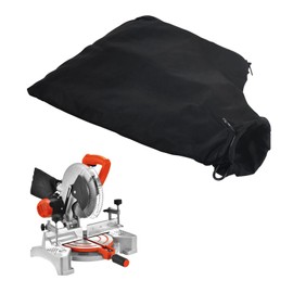 Dust Bag for Mitre Saws 255, Mitre Saw Dust Bag with Zip, Wire Stand, Sawdust Bag, Table Saw Dust Bag, Anti-Dust Cover Bag Replacement, 255 Model Mitre Saw Accessories