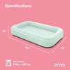 Intex Kids Travel Air Mattress Inflatable Bed with Raised Sides