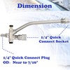Tool Daily Pressure Washer Foam Cannon with Dual Connector Accessory,