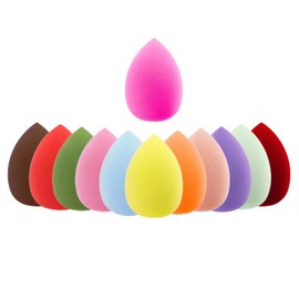 Makeup Sponges for Foundation, 12PCS Makeup Egg Sponge,Blending Powder Puff, Beauty Gifts for Women,Travel Beauty Products, Skincare Accessories