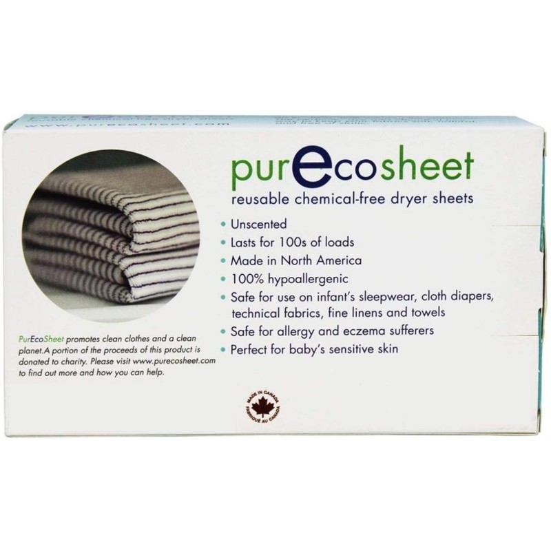 Purecosheet - Reusable Dryer Sheets | Cost effective (500+ loads),