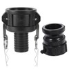 MiJunHD IBC Tank Adapter S60*6 60mm Coarse Thread Cam Lock