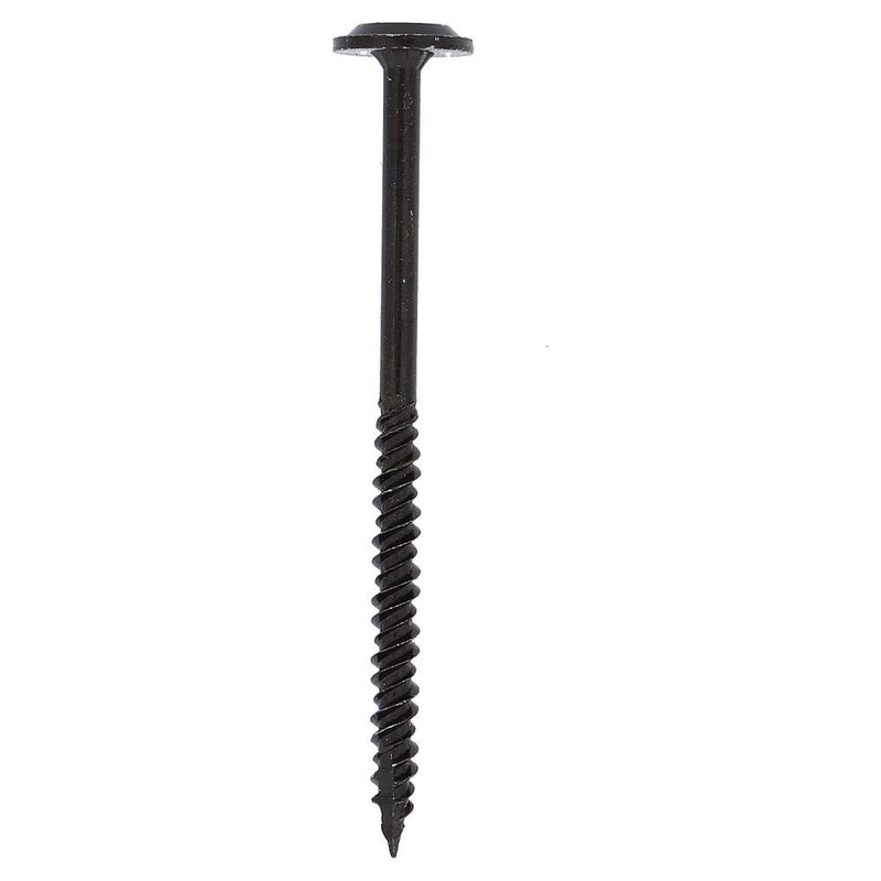 Osato 544-360 Zinc Black Super Fast Sanjo Hardware Screws 4X65,