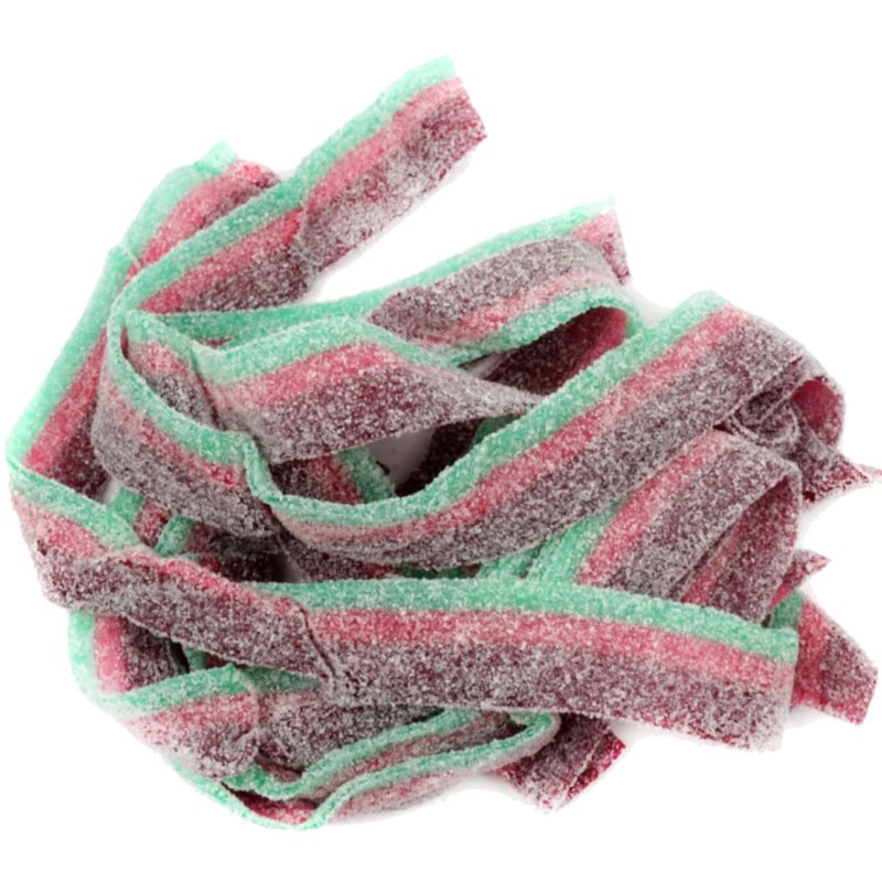 By The Cup Sour Power, Watermelon Sour Belts, 6 Ounce
